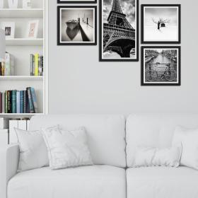 Cadran Dürli reňkli 5 sany Diwar kartinalar