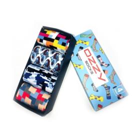 Ozzy Socks Dürli reňkli Erkek Jorap 4 sany