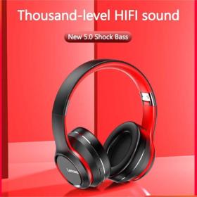LENOVO Bluetooth 5,0 Hd200 Gara-Gyzyl Bluetooth nauşnik