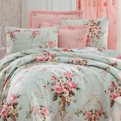Ev & Ev Home Açyk ýaşyl Komplekt ýorag-düşek ýassyk daşlygy 200*235-220*240-50*70