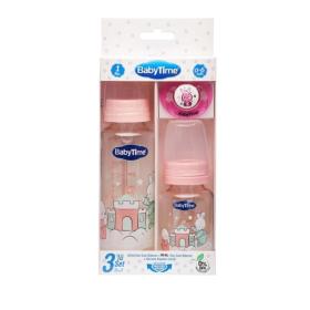 Babytime Bäbek üçin 3 sany Çüýşe komplekty