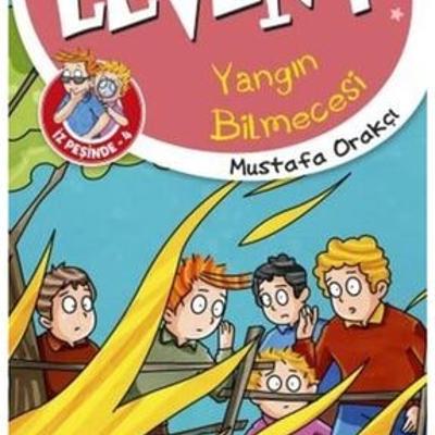 Timaş Yayınları "Levent Yangın Bilmecesi - Levent Iz Peşinde 4"