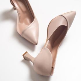 LuviShoes бежевые женские туфли