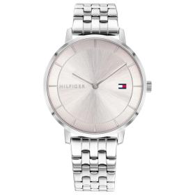Tommy Hilfiger cеребристые женскиe ручные часы