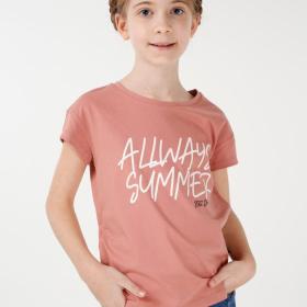 BRZ KIDS gülgüne gyz çaga futbolka