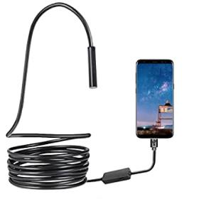 ENDOSCOPE FOR MOBILE PHONE 3/1  TYPE-C/MICRO USB/USB/ PC/TABLET/MOBILE PHONE