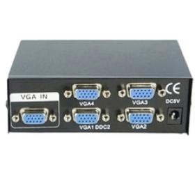 VGA SPLITTER PC PLUS 4 PORT