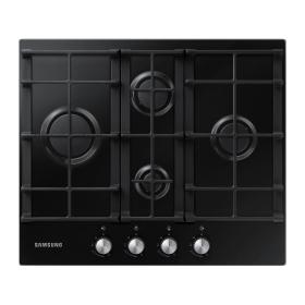 HOB SAMSUNG NA3000H GAS/4 BURNER/WOK/BUILT-IN/600x50x520/BLACK [NA64H3030AK/WT]