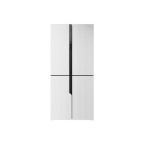 REFRIGERATOR HISENSE RQ-56WCW 290L+142L/NO FROST/INVERTOR/DISPLAY/2 CAMERA/4 DOOR SBS/1810x794x700/WHITE