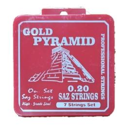 Pyramid International Pyramid 0.20 Uzun Sap Bağlama(saz) Teli+tezene