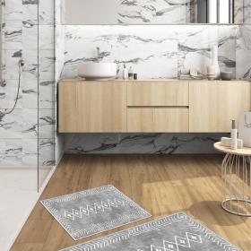 Thalia Home серый коврик для ванны и туалета