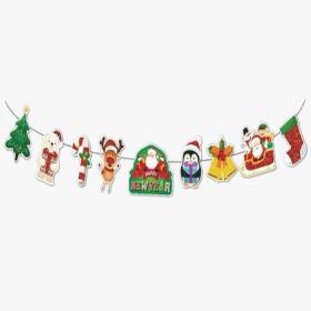 Happyland разноцветная новогодняя украшения