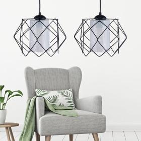 MHK Collection чёрная люстра 2шт