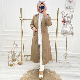 ALNİDA COLLECTION bež zenan plaş