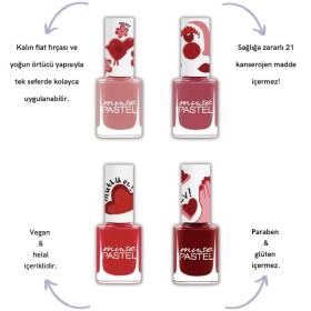 MUSE PASTEL NAIL POLISH SET 4 LI EKIN ANIL