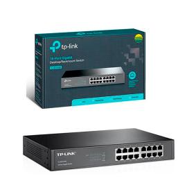Сетевой свич TP-Link TL-SG1016D 16-портовый гигабитный 10/100/1000 Мбит/с