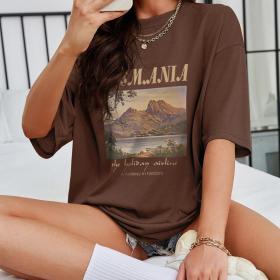 DAXİS Sportwear Company коричневая мужская футболка