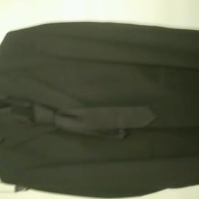 Пиджак, брюки, галстук, новый, черного цвета