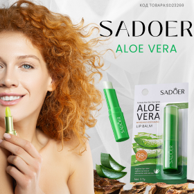 "Bioaqua" Sadoer бальзам для губ с алоэ верой