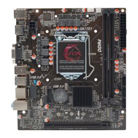 Материнская плата AFOX H310C-MA6-V2  Socket 1151 DDR4 x2 Micro-Atx