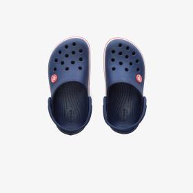 Crocs темно-синие для детей шлепанцы