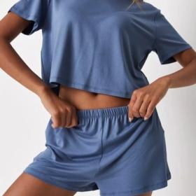 Merlot gök zenan pijama