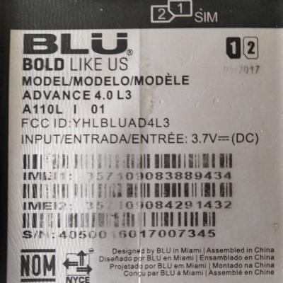 батареи для телефона BLU