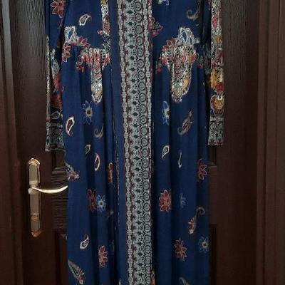 Платье длинное новое(taze)