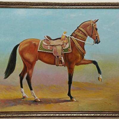 ШИКАРНАЯ КАРТИНА/EL IŞI"TÜRKMEN BEDEVI"