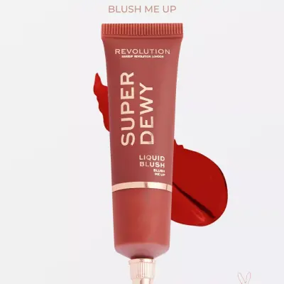 Revolution  Makeup  Румяна для лица жидкие кремовые, SUPER DEWY Blush Me Up