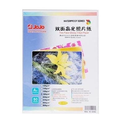 Jojo A4 foto kagyzy 180gr 2tarap glyans paçkada 50sany