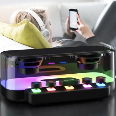 Портативная беспроводная Bluetooth колонка Z6 с подсветкой