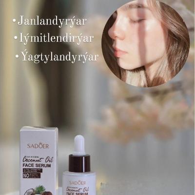 SADOER ýüz üçin kakos ekstratly syworotka ýygyrdy ýazýar we nemlendirýär 30 ml