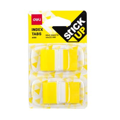 Deli index tabs No.A10001 50x2sheets 44x25mm