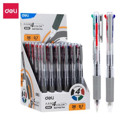 Deli  Arris ручка 4цв Q182