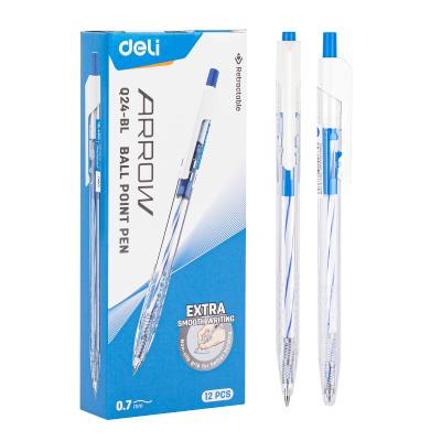 Deli Arrow ruçka şarikli gök 0.7mm No.Q24-BL