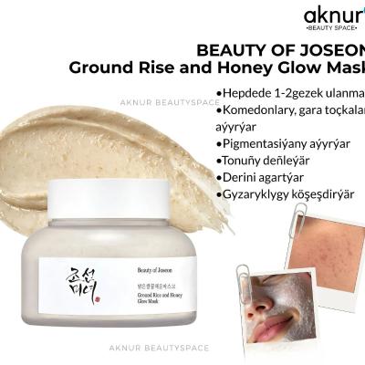 Beauty Of Joseon ýüz üçin maska komedonlary, gara toçkalary aýyrýar we gyzaryklygy köşeşdirýär 150 ml