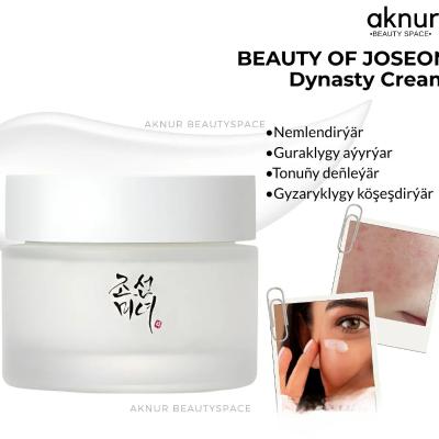 Beauty of Joseon ýüz üçin krem nemlendirýär we guraklygy aýyrýar gyzaryklygy köşeşdirýär 50 ml (Original)