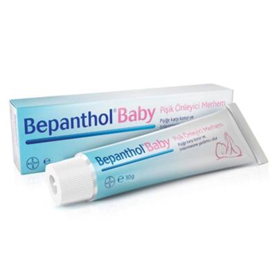 Bepanthol bäbek üçin bişige garşy maz