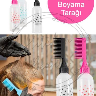 Kitchen Beauty бутылка краски для волос с расческой