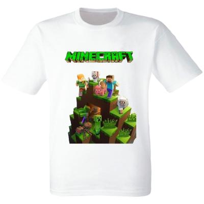 Minecraft для детей футболка