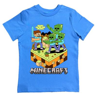 Minecraft çagalar üçin futbolka
