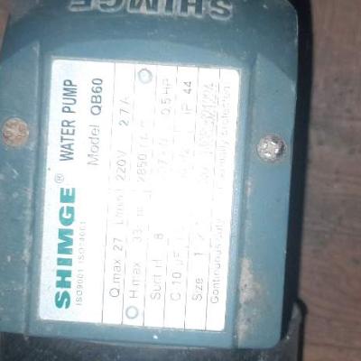 Suw nasos pompasy bilen 60.Lyk ady şimja  işledip barlap berýàn bahasy 300.manat gowysy