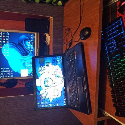 Компьютер и Ноутбук всё вместе
