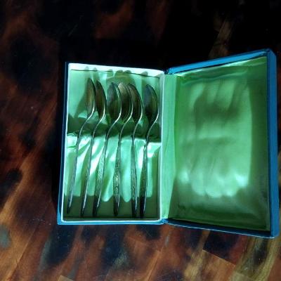 Ложки чайные мельхиор