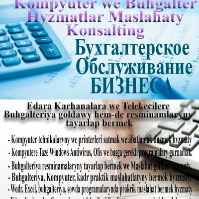 Ahli gornusli Kompyuter we Buhgalter Hyzmatlar maslahaty Konsalting