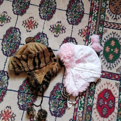 Шапки - ушанки для девочек