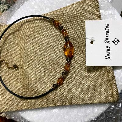 Янтарные чокер