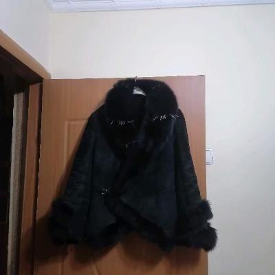 Теплая дубленка