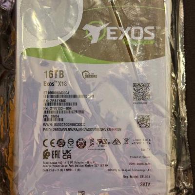 Жёсткие диски 16ТБ новые